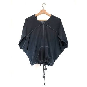 American Eagle Poncho Hoodie XS